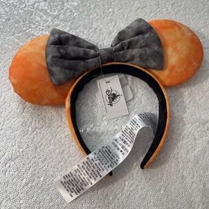Disney Parks Orange Tie Dye Mickey Mouse Ears
